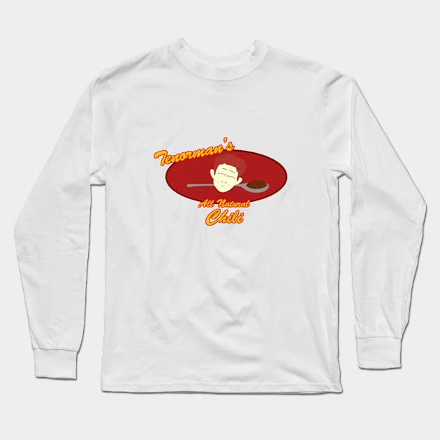 Tenorman's All Natural Brand Chili Long Sleeve T-Shirt by Brojo